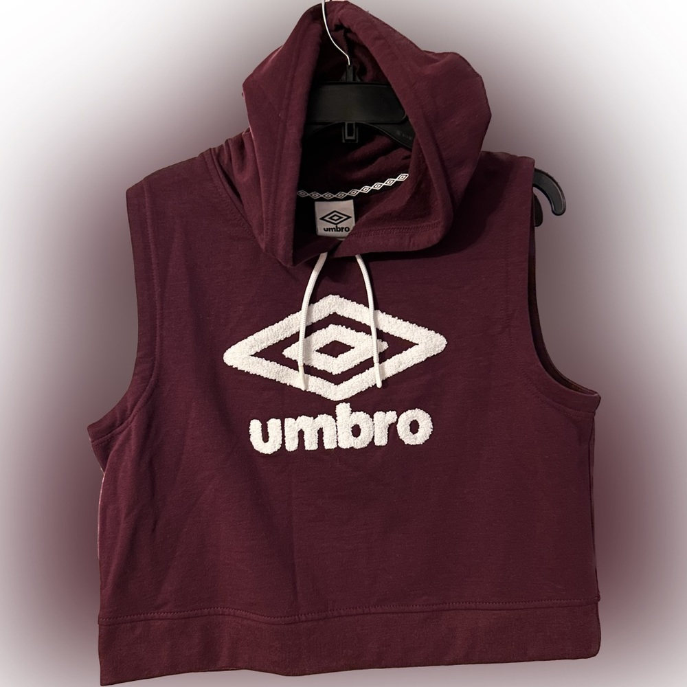 Umbro cropped hoodie tank (L)